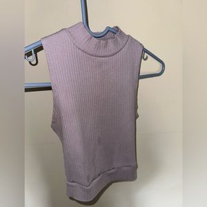 forever 21 sleeveless crop-top